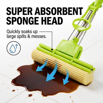 All-in-One Foldable Floor Cleaning Squeeze